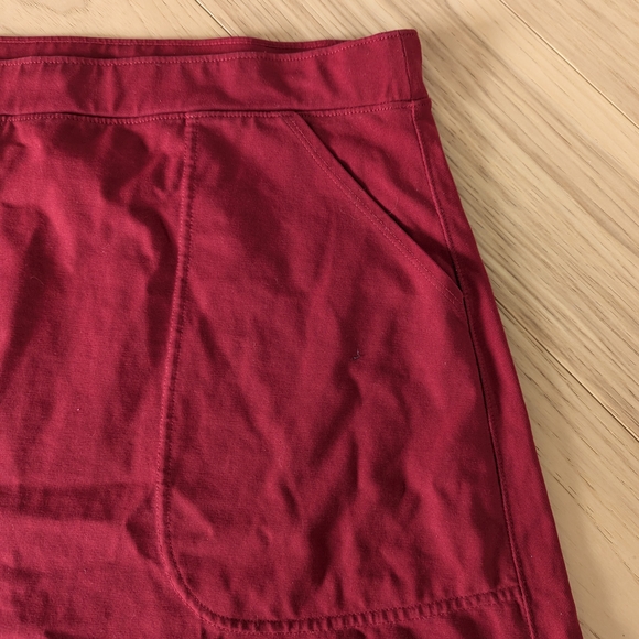 Patagonia A-Line Organic Cotton/Recycled Polyester Pull-On Skirt Pockets - Large - Picture 7 of 9